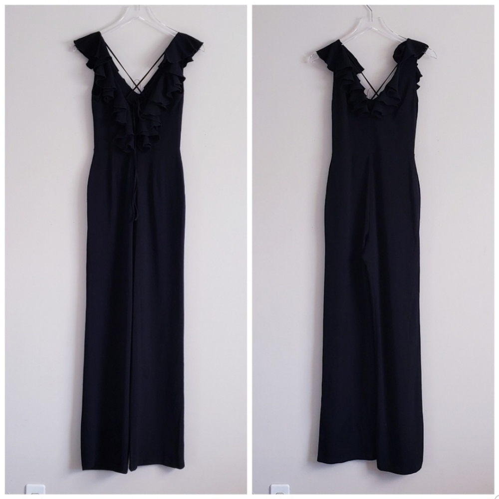 WAYF Anderson Jumpsuit in Black Size XSmall - Picture 3 of 8